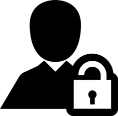 Personal Security Symbol Tracing Svg Vector, Free Vectors File